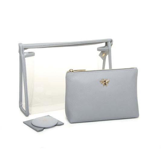 Grey Luxury 3 Piece Beauty/Makeup Gift Set