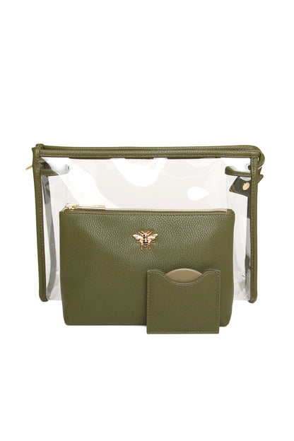 Olive Luxury 3 Piece Beauty/Makeup Gift Set