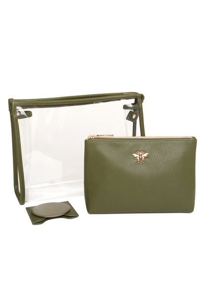 Olive Luxury 3 Piece Beauty/Makeup Gift Set