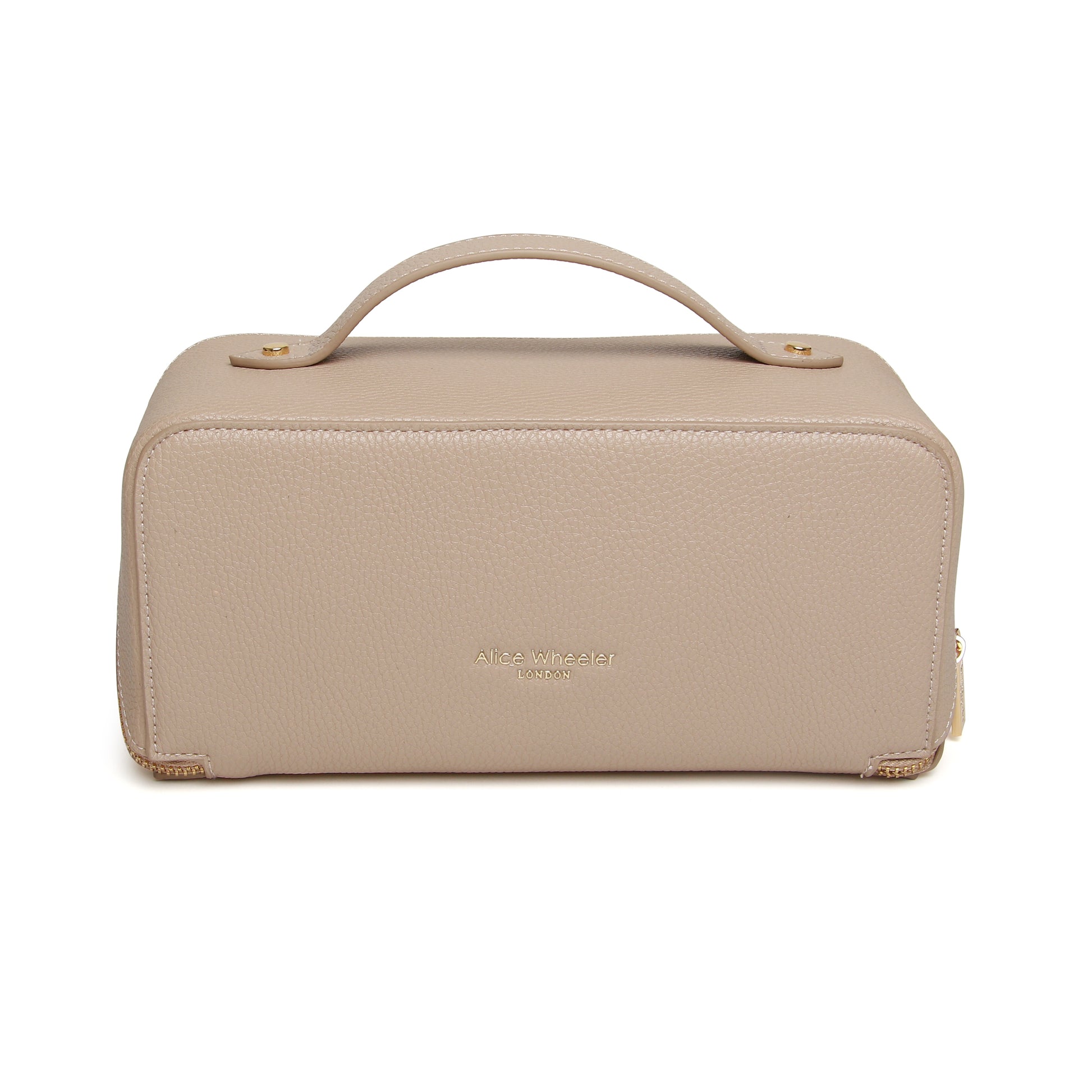 Kurt Geiger London KENSINGTON VANITY CASE - Toilettas - black/zwart Kurt Geiger London KENSINGTON VANITY CASE - Toilettas - black/zwart