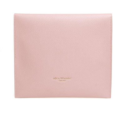 Pink Luxury Travel Mirror and Case with 7x magnifying