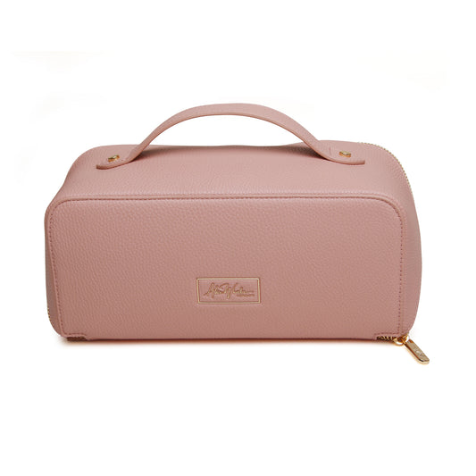 Large Pink Train Case