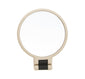 Stone - Soft Touch Hand Mirror 10x Mag