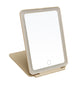 Stone- LED Light Up Soft Touch Travel Mirror (3 Light Settings)