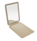 Stone- LED Light Up Soft Touch Travel Mirror (3 Light Settings)