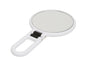 White - Soft Touch Hand Mirror 10x Mag