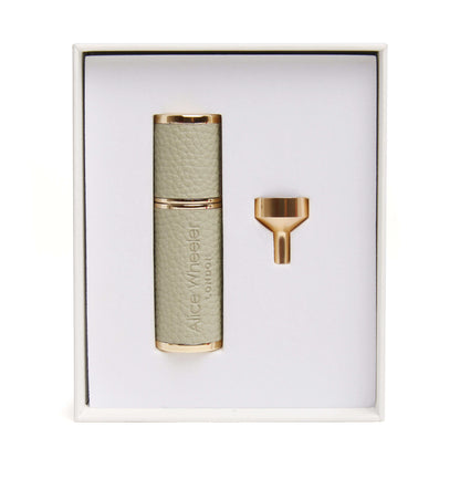 Pistachio Travel Atomizer By Alice Wheeler London