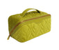 Lime Velvet Train case