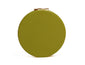 Lime Round mirror compact