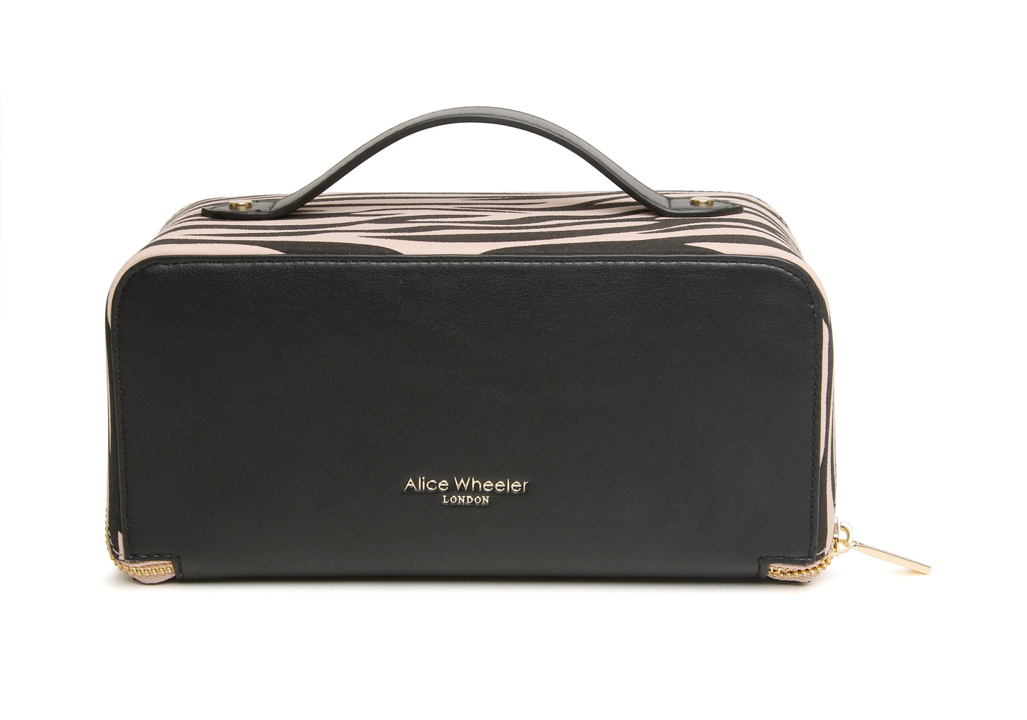 Zebra Train Case