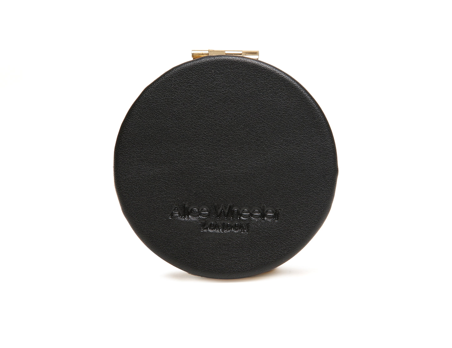 Zebra Round mirror compact