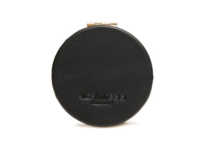 Dark Leopard Round mirror compact