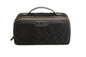 Black Velvet Train Case