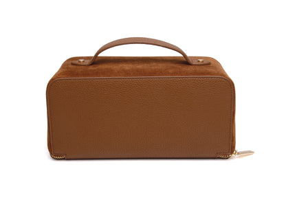 Fudge Kensington Suede Train Case
