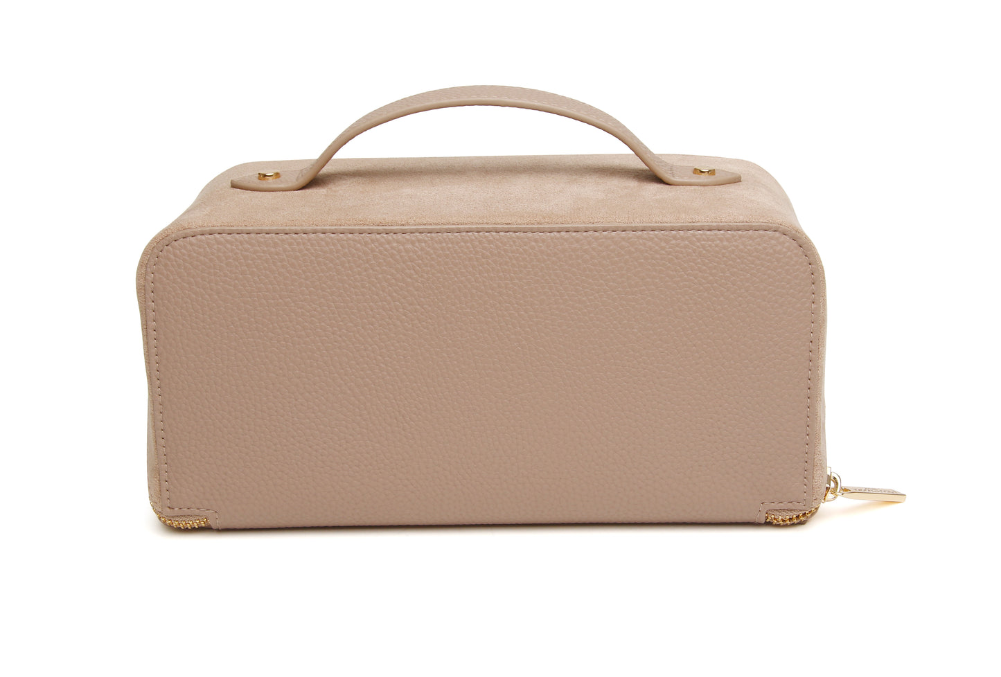 Mink Kensington Suede Train Case