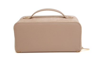 Mink Kensington Suede Train Case