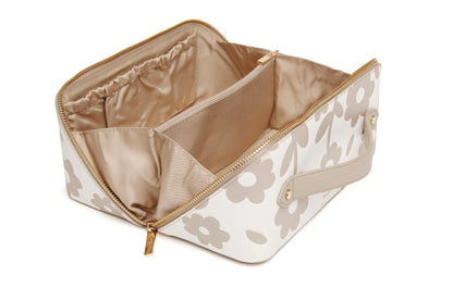 Stone Floral Train Case
