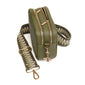 Olive Soho Dual Compartment Camera Crossbody Bag