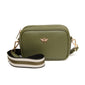 Olive Mini mayfair with webbing strap