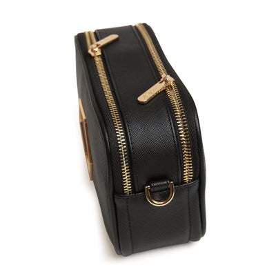 Black - Pimlico Honeycomb Cross Body Bag