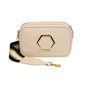 Cream - Pimlico Honeycomb Cross Body Bag