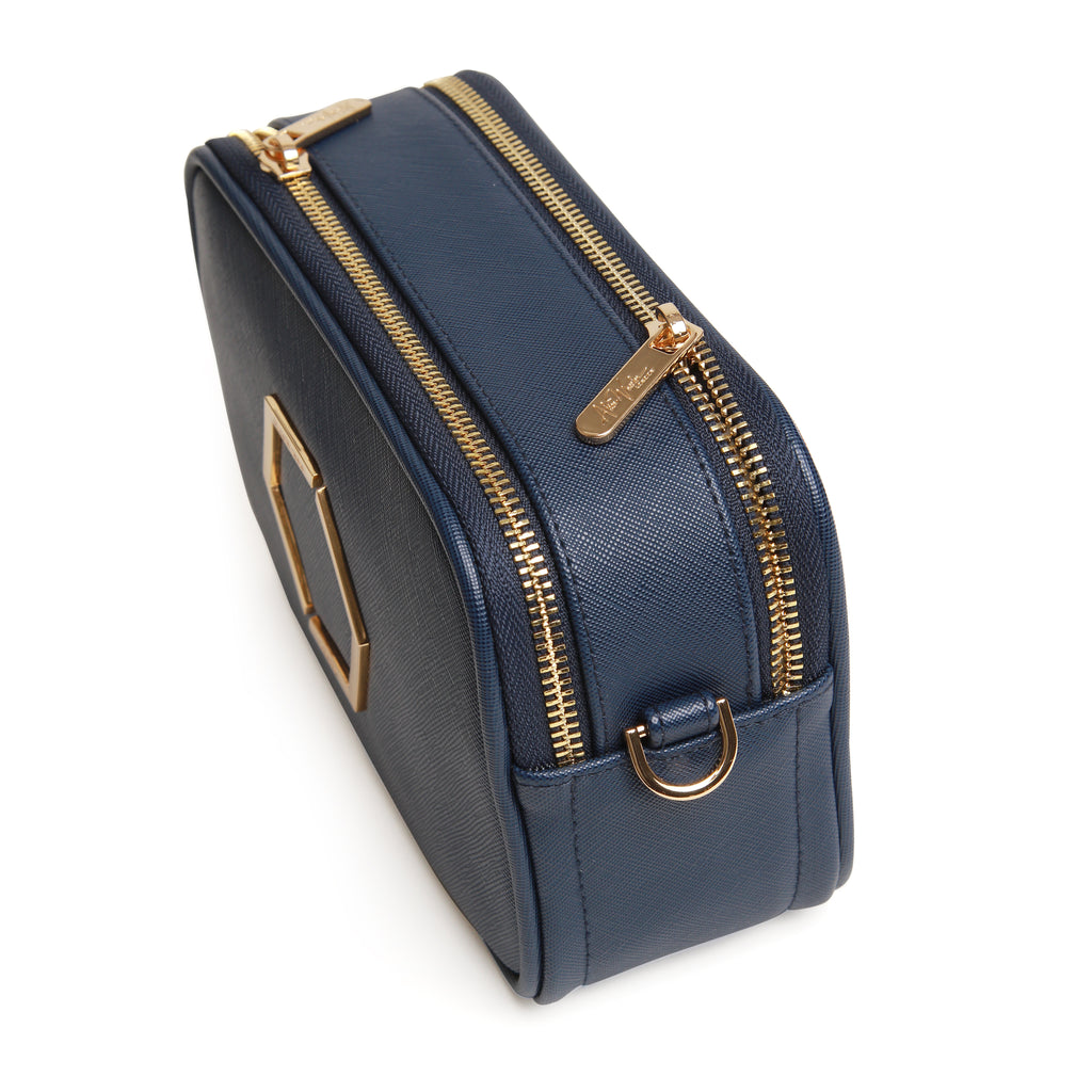 Navy Pimlico Cross Body Bag Alice Wheeler London