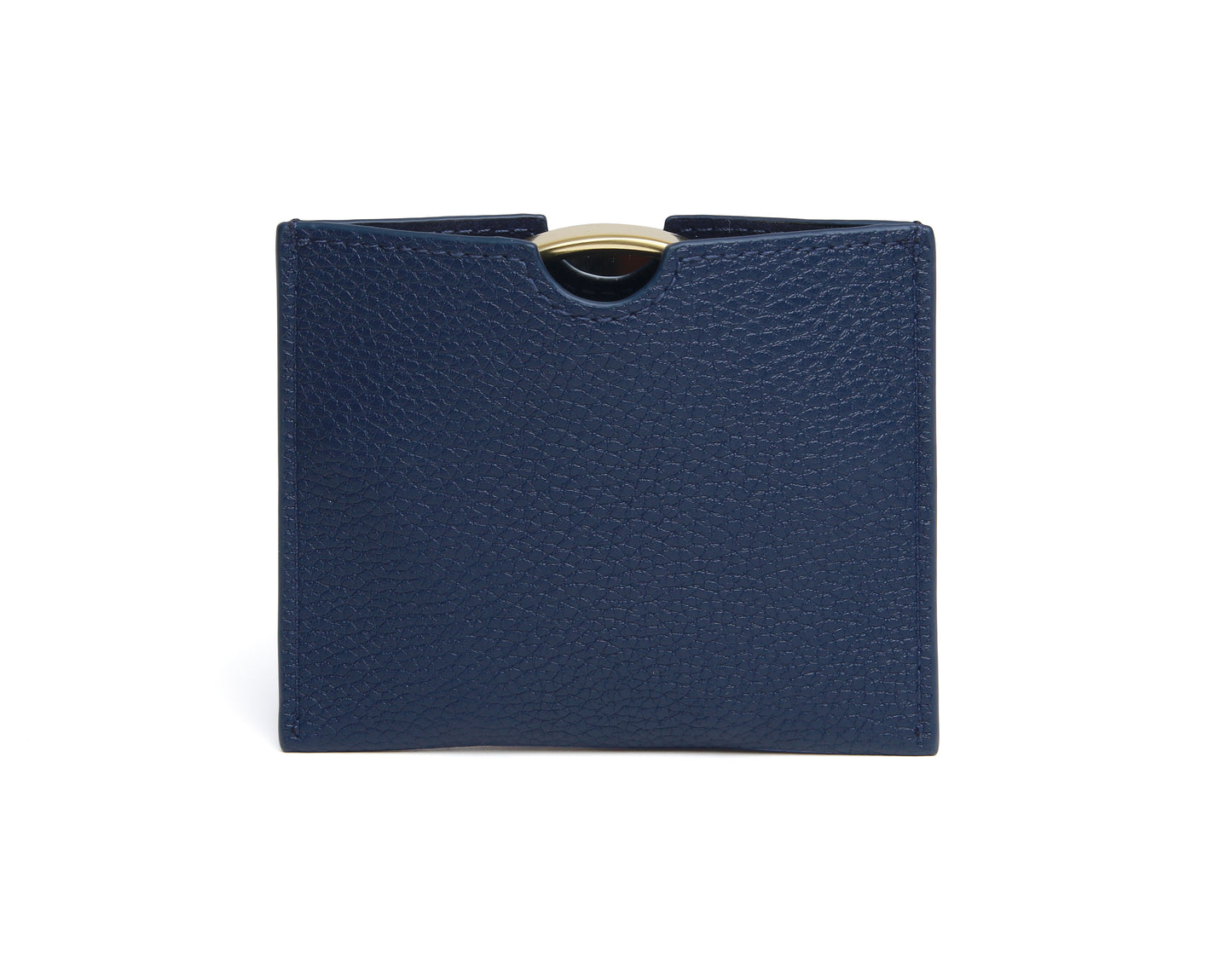 Navy Handbag 7x magnifying mirror and pouch