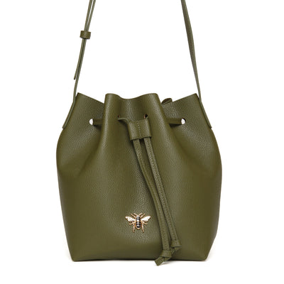 Olive - Bucket Cross body bag