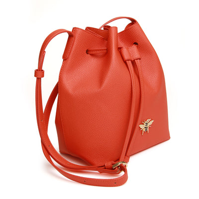 Orange - Bucket Cross body bag