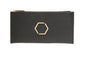 Black - Honeycomb Brunel Slimline Purse