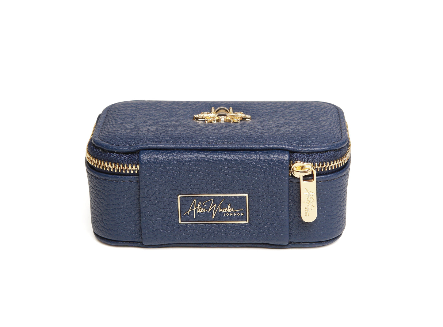 Navy Mini Jewellery Box
