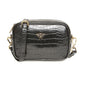 Luxury Croc Black Mini crossbody