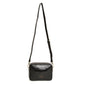 Luxury Black Croc Soho Dual Compartment Camera Crossbody Bag