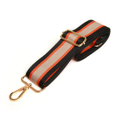 Black, Orange & Sand Cross Body strap