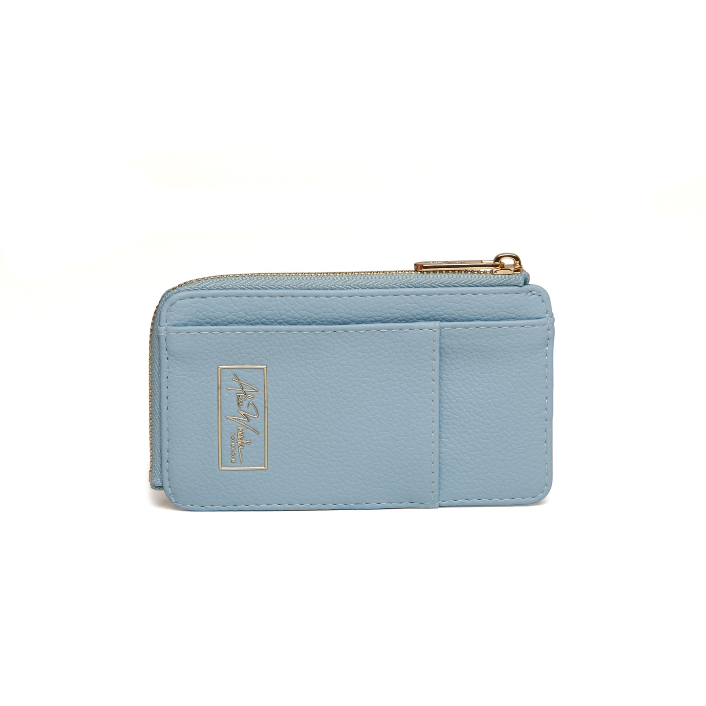 Pastel Blue Bath Coin Card Purse