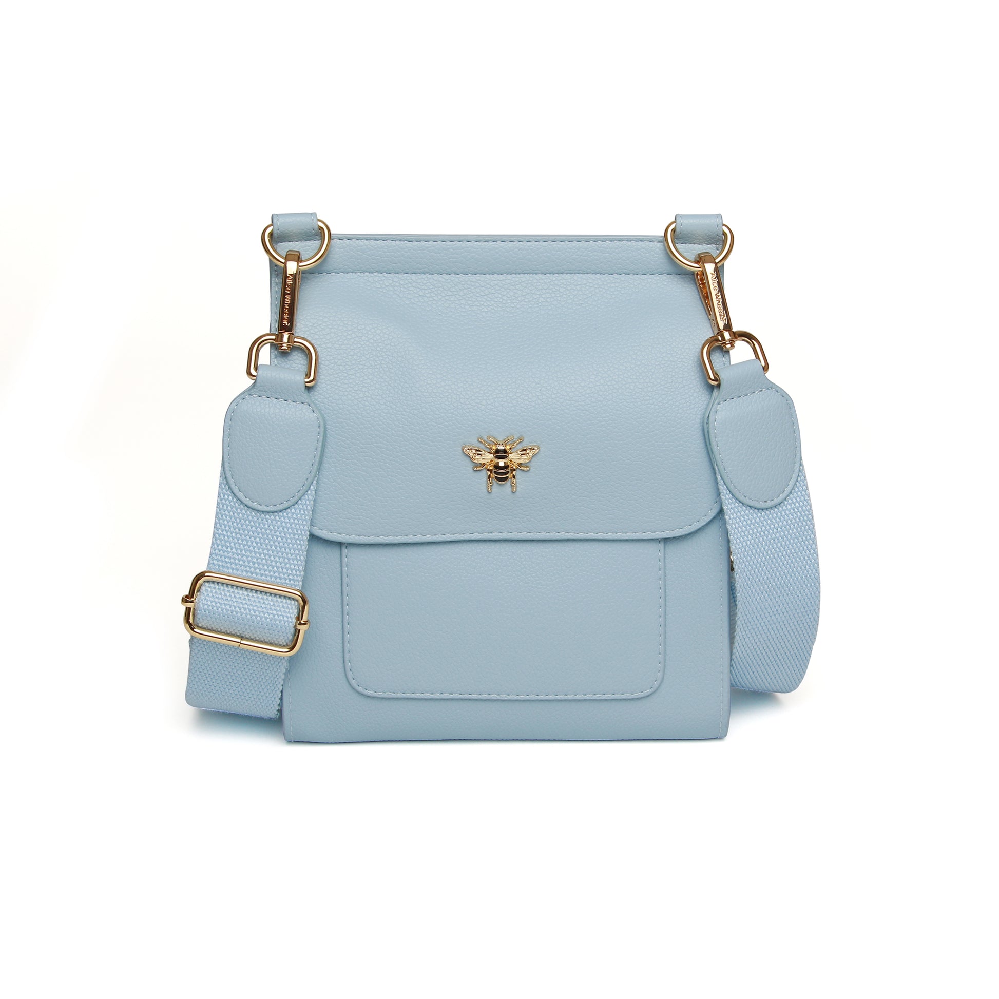 Pastel Blue Bloomsbury Crossbody Bag – Alice Wheeler London