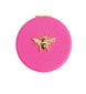 Hot Pink - Round Mirror compact