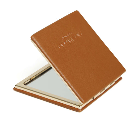 Tan - Vienna Mirror Compact