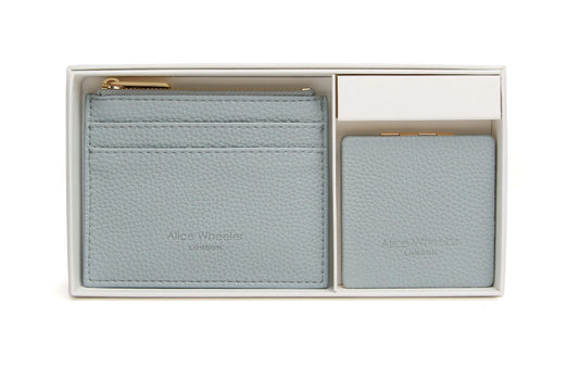 Duck egg Purse & Mirror compact
