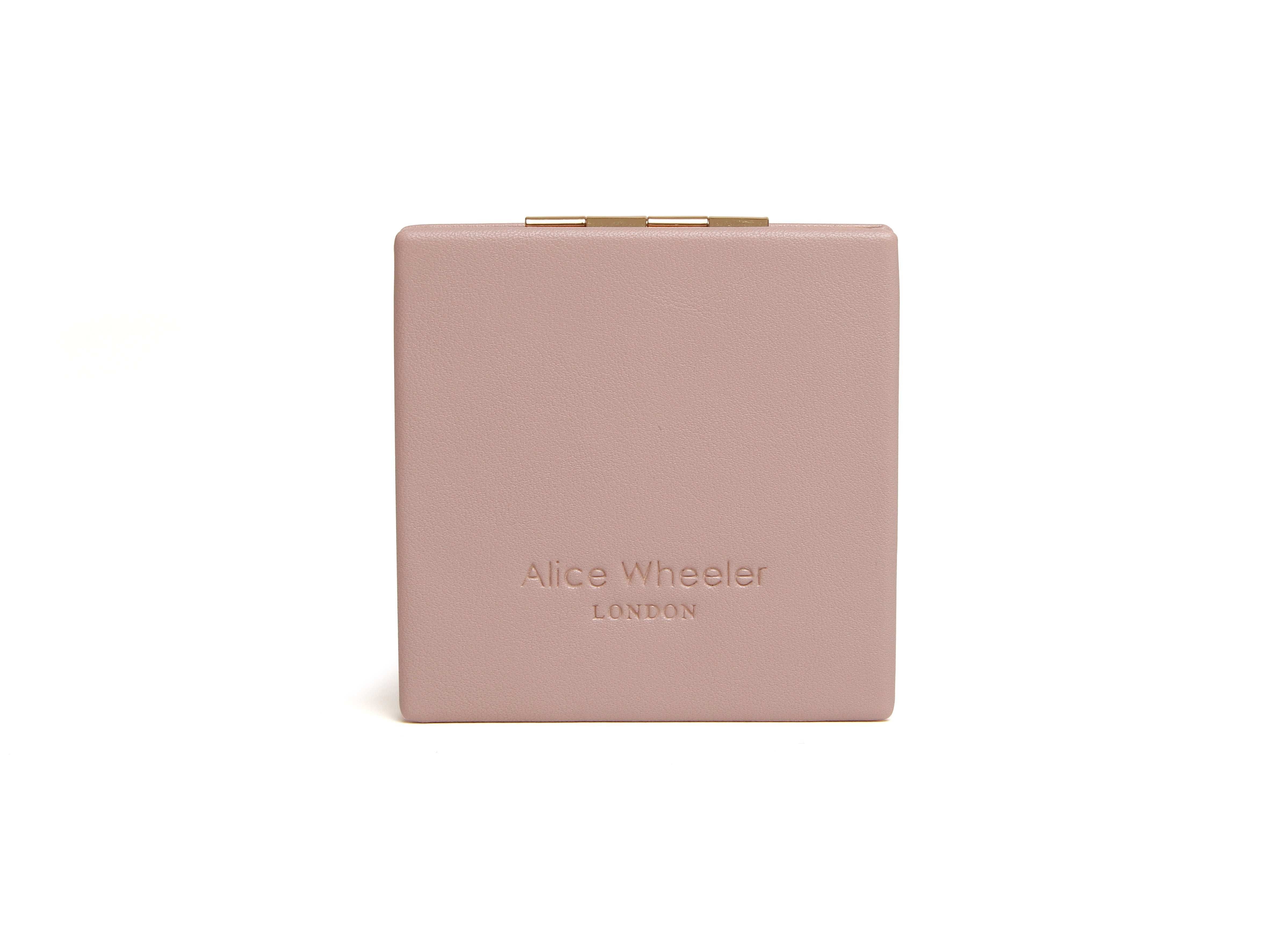 Pink Compact Pink Vienna Mirror Compact – Alice Wheeler London