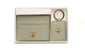 Pistachio Bow Card Holder & Key Ring Gift set