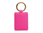 Hot Pink - Key ring with Bee