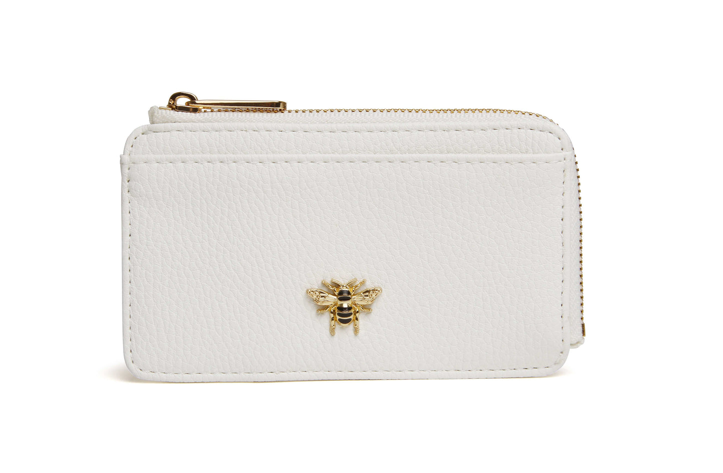 White Bath Coin Card Purse