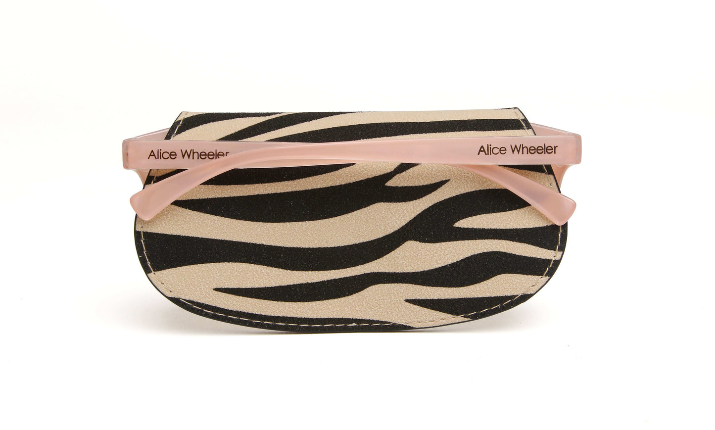 Light Zebra Print - Glasses case