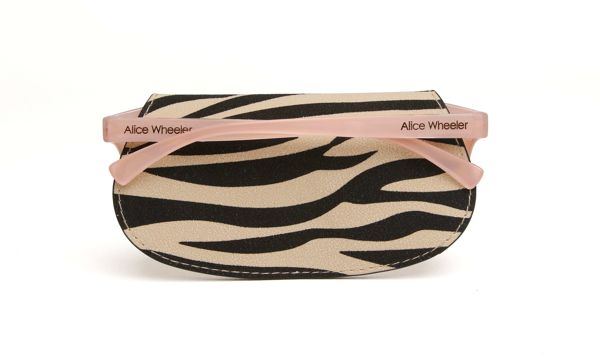 Light Zebra Print - Glasses case