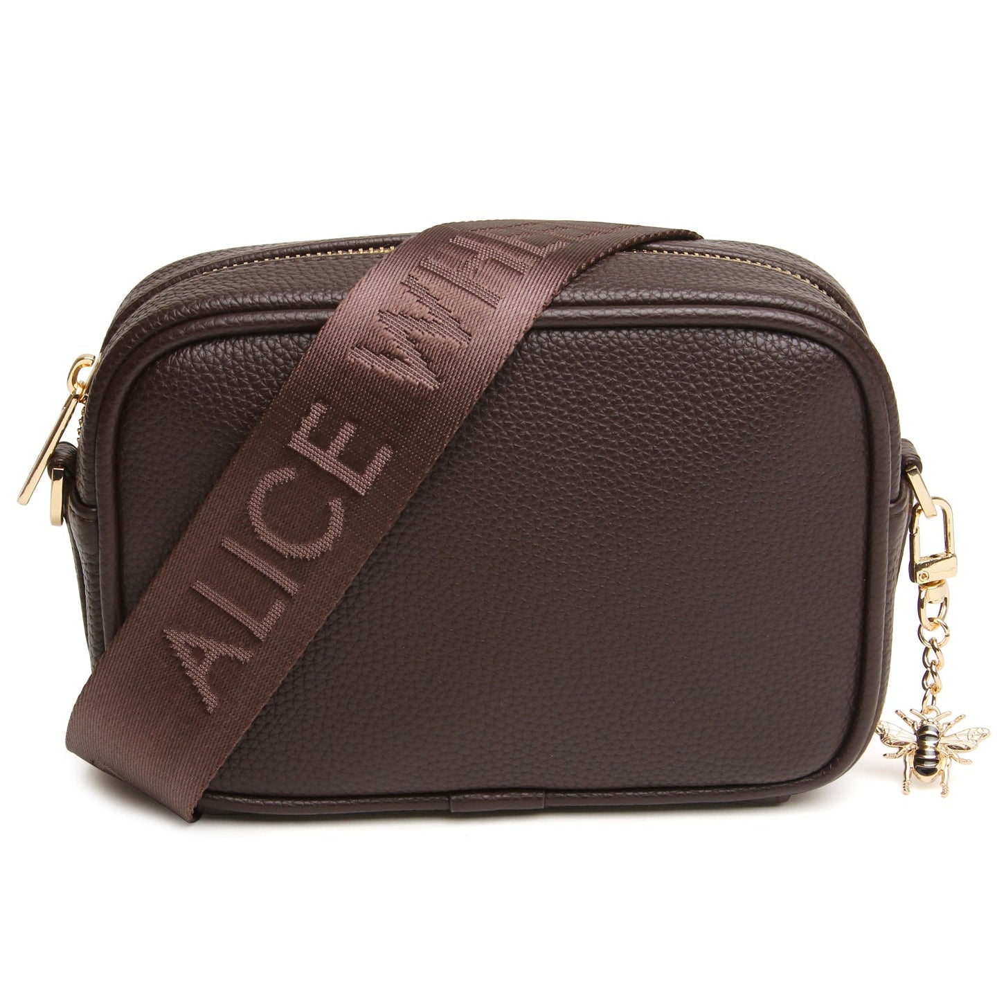 Chocolate - Mini Soho Crossbody Bag – Alice Wheeler London