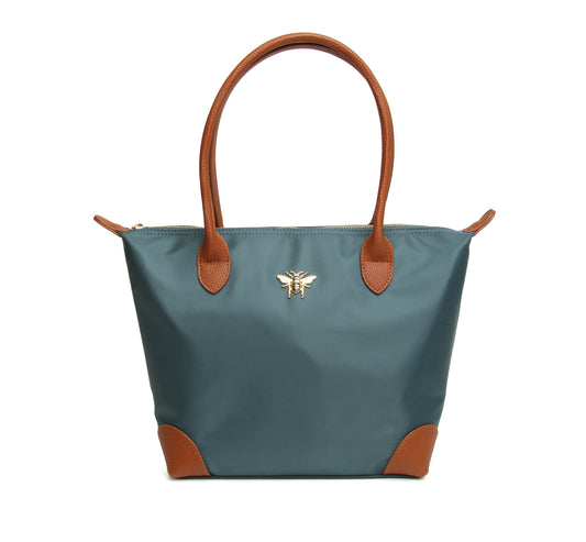 Teal Shoreditch Medium Tote Bag