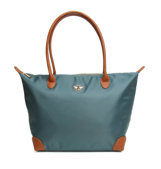 Teal - Shoreditch Large Tote Bag
