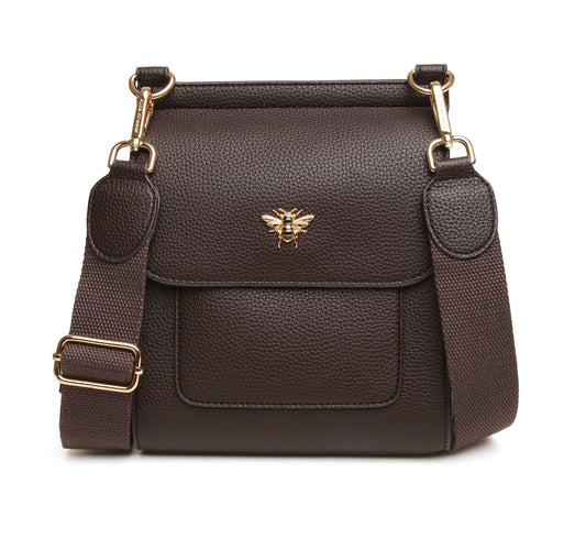 Chocolate  - Bloomsbury Crossbody Bag