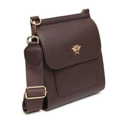 Chocolate  - Bloomsbury Crossbody Bag